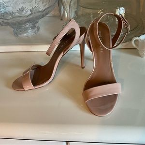 Madden Girl Sling back heels size 9 1/2 Nude Londonn heels